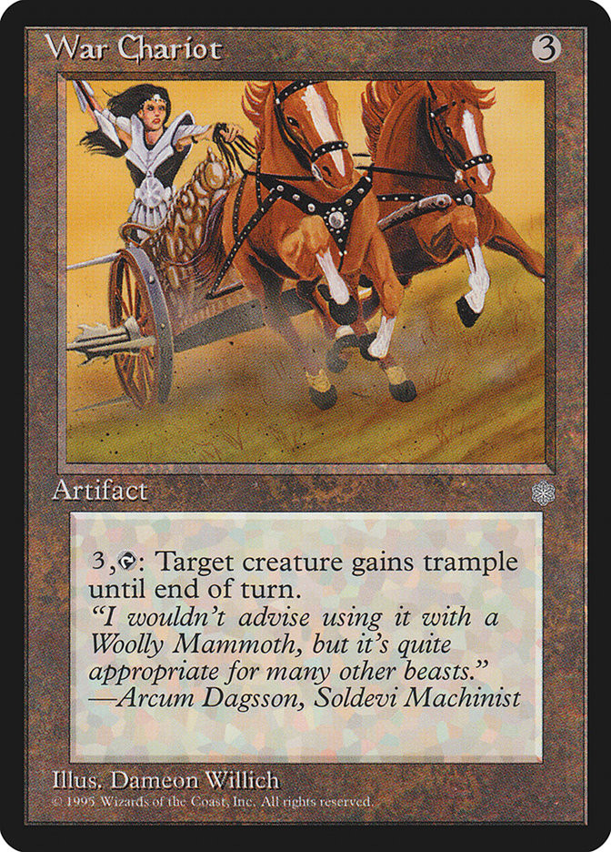 War Chariot | Ice Age | Star City Games