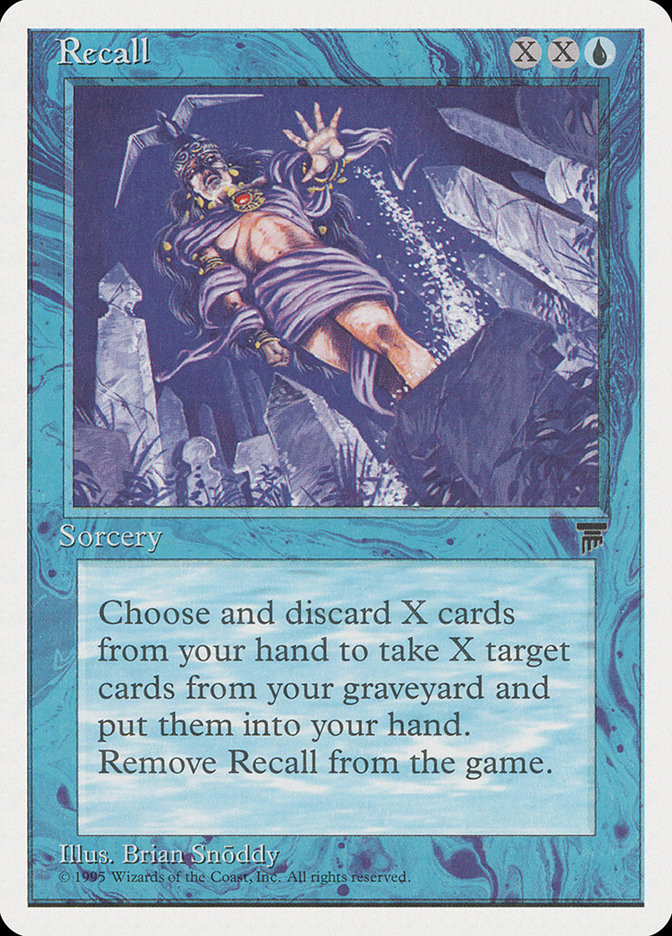 MTG Recall/回想 LEG 英語版 Recall | Chronicles | Star City Games