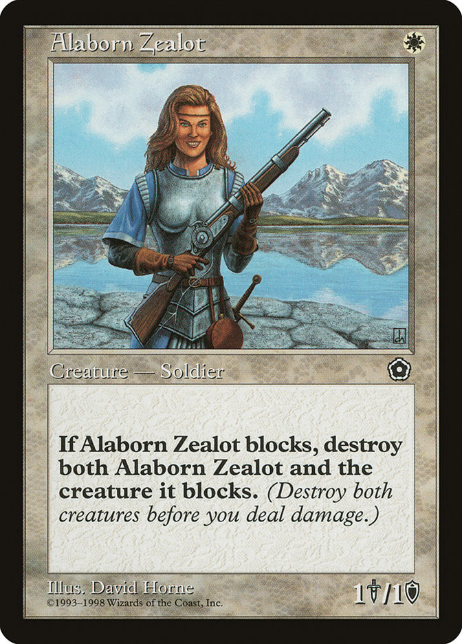Alaborn Zealot | Portal Second Age | Star City Games