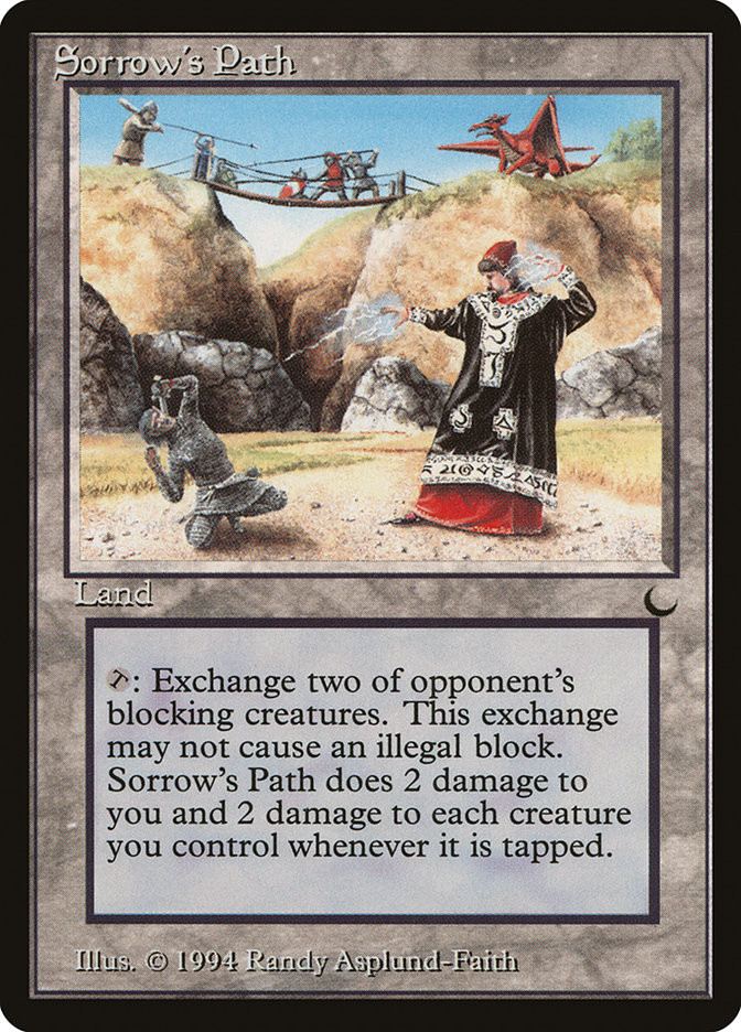 MTG　英語　サインド　Sorrow's Path DRK Sorrow's Path | The Dark | Star City Games
