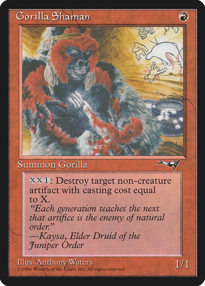 Gorilla Shaman (Facing Right) | Alliances | Star City Games