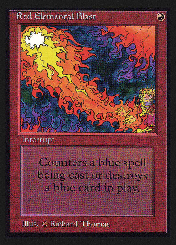 Red Elemental Blast | Collectors' Edition | Star City Games