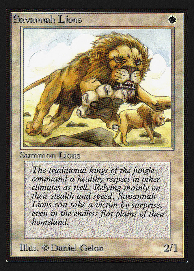 Savannah Lions | Collectors' Edition | Star City Games