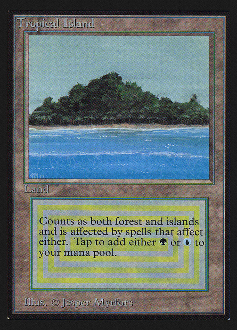 Tropical Island (Not Tournament Legal) | Collectors' Edition 