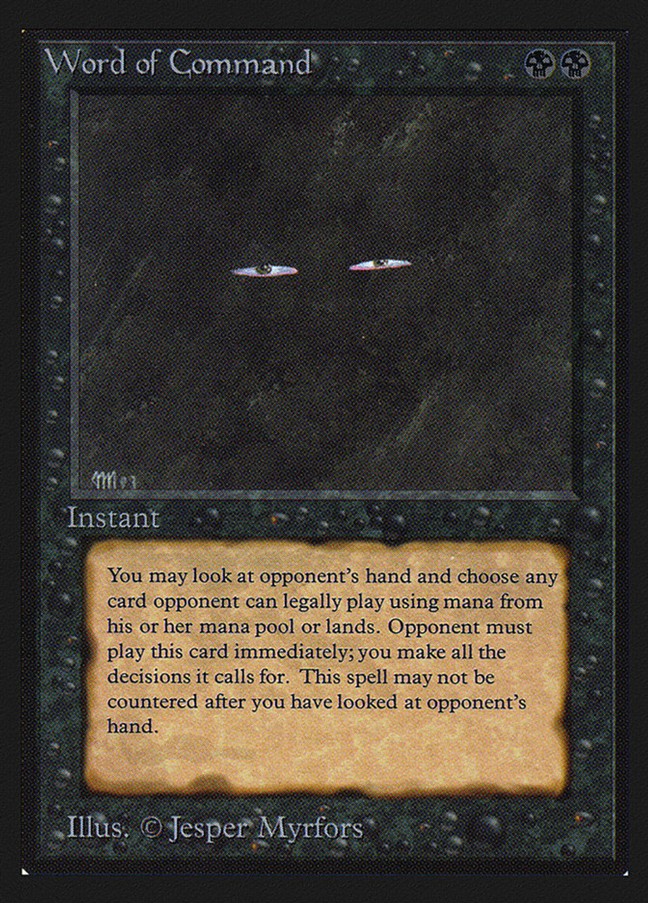 Word of Command (Not Tournament Legal) | Collectors' Edition