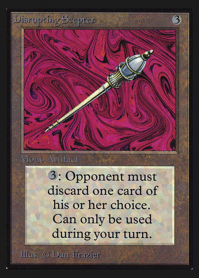 Disrupting Scepter | International Edition | Star City Games