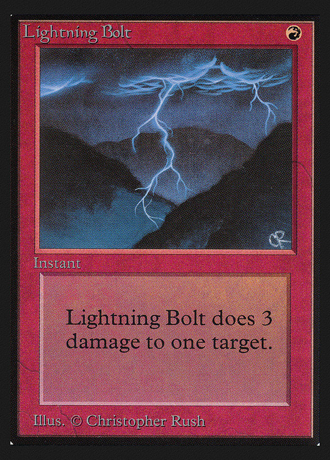 Lightning Bolt | International Edition | Star City Games