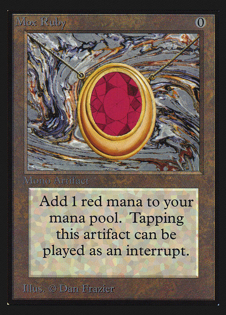マジック：ザ・ギャザリング Mox Ruby PSA 9 Mox Ruby (Not Tournament Legal) | International Edition