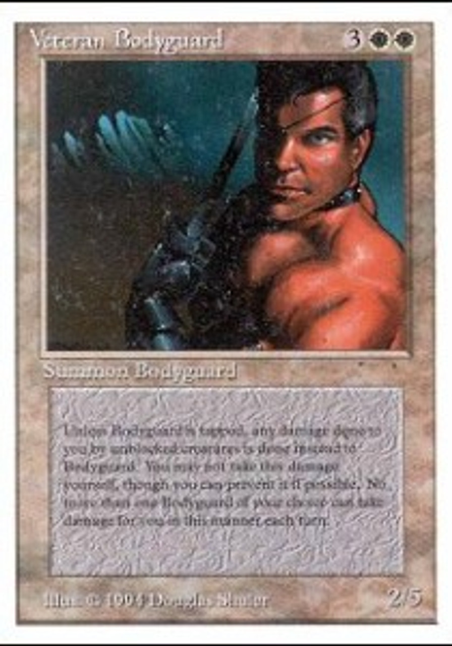 マジック：ザ・ギャザリング MTG veteran bodyguard Veteran Bodyguard (Not Tournament Legal) | Collectors