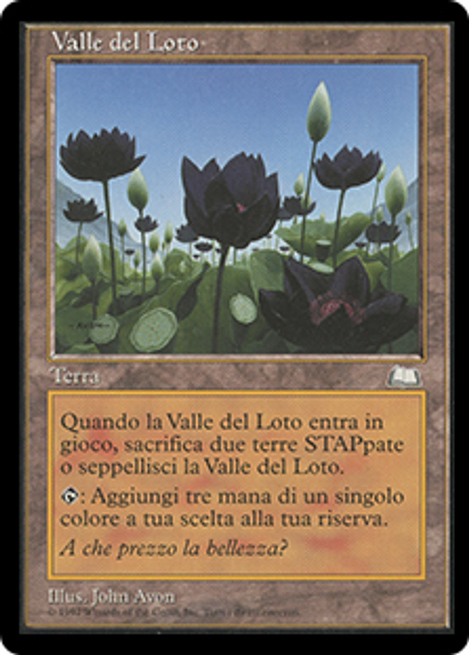 Lotus Vale | Weatherlight - Italian | Star City Games