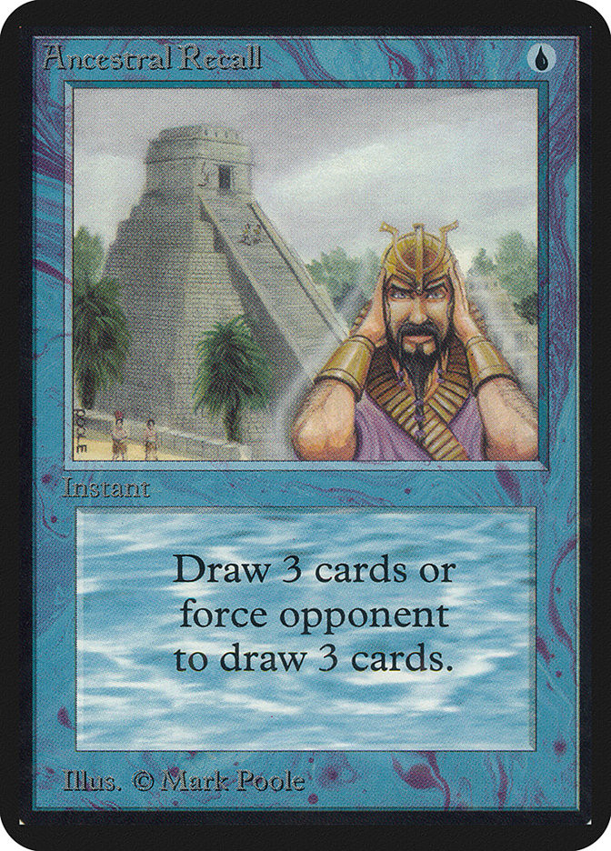 Ancestral Recall | Alpha | Star City Games