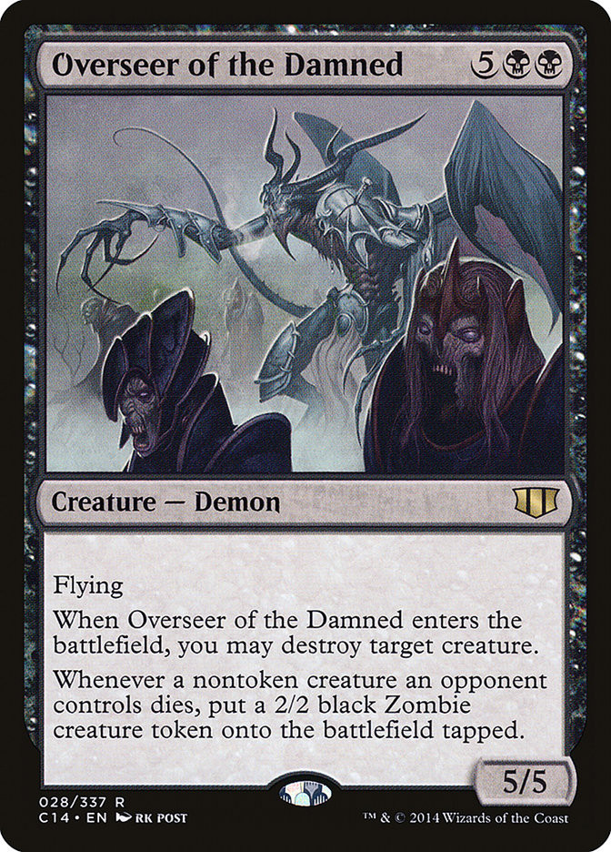 Overseer of the Damned | Commander 2014 | Star City Games