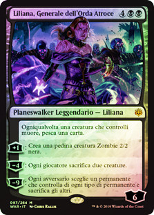 Liliana, Dreadhorde General | War of the Spark - Italian | Star