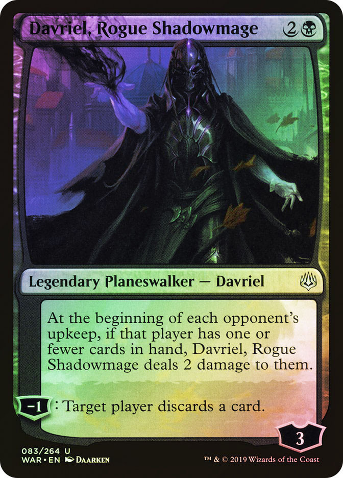 Davriel, Rogue Shadowmage | War of the Spark | Star City Games