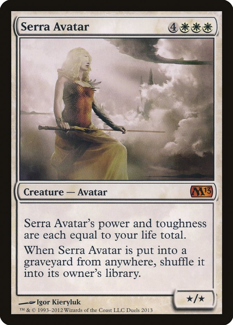 MTG foil セラのアバター/Serra Avatar プロモ Serra Avatar | Promotional | Card Kingdom