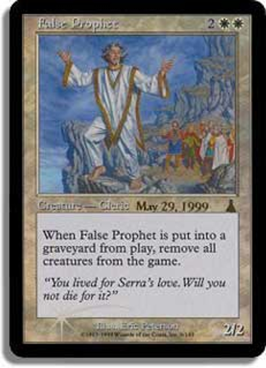 False Prophet (Prerelease) (Urza's Destiny) | Promo: Date Stamped