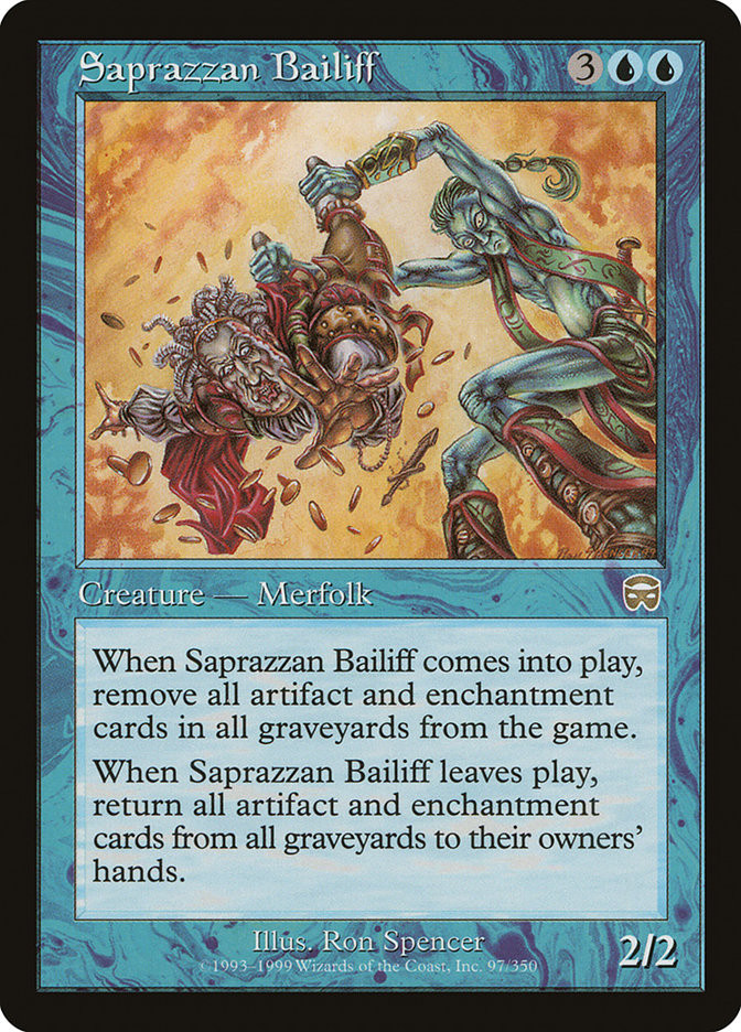 Saprazzan Bailiff | Mercadian Masques | Star City Games