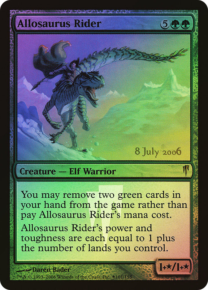 Allosaurus Rider (Prerelease) (Coldsnap) | Promo | Star City Games
