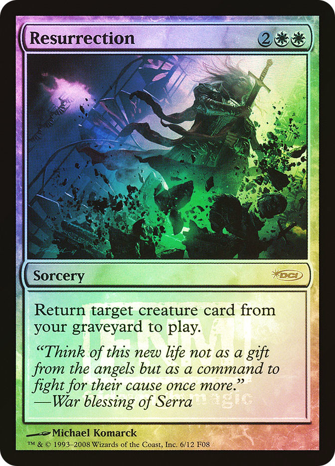 Resurrection (FNM) | Promo | Star City Games