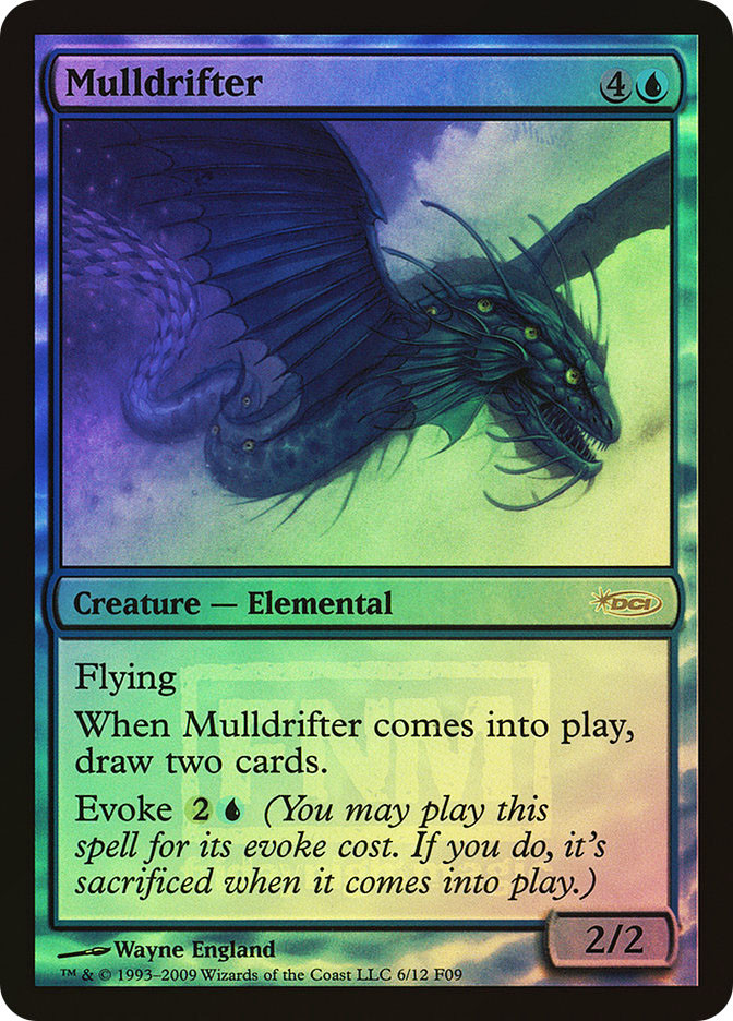 【MTG】転覆 [FNM] ×１枚 Foil Mulldrifter (FNM) | Promo | Star City Games