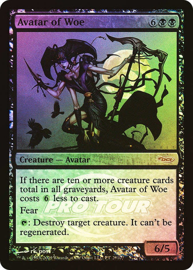 MTG 悲哀の化身/Avatar of Woe プロツアー プロモ FOIL Avatar of Woe (Pro Tour) | Promo | Star City Games