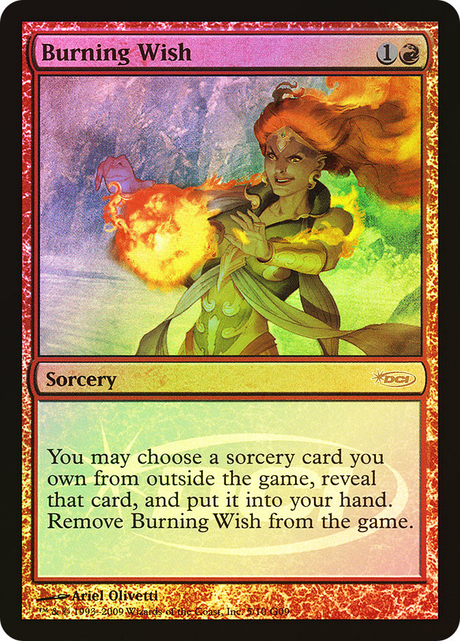 Burning Wish 英FOIL4枚セット Burning Wish (Judge) | Promo | Star City Games