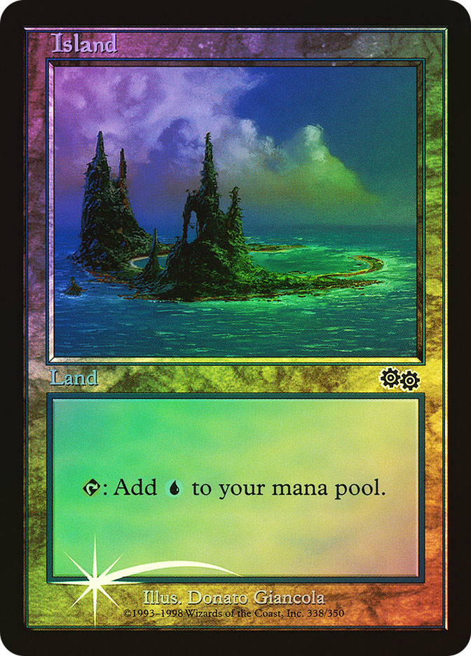 Island (Arena) (Urza's Saga) | Promo | Star City Games