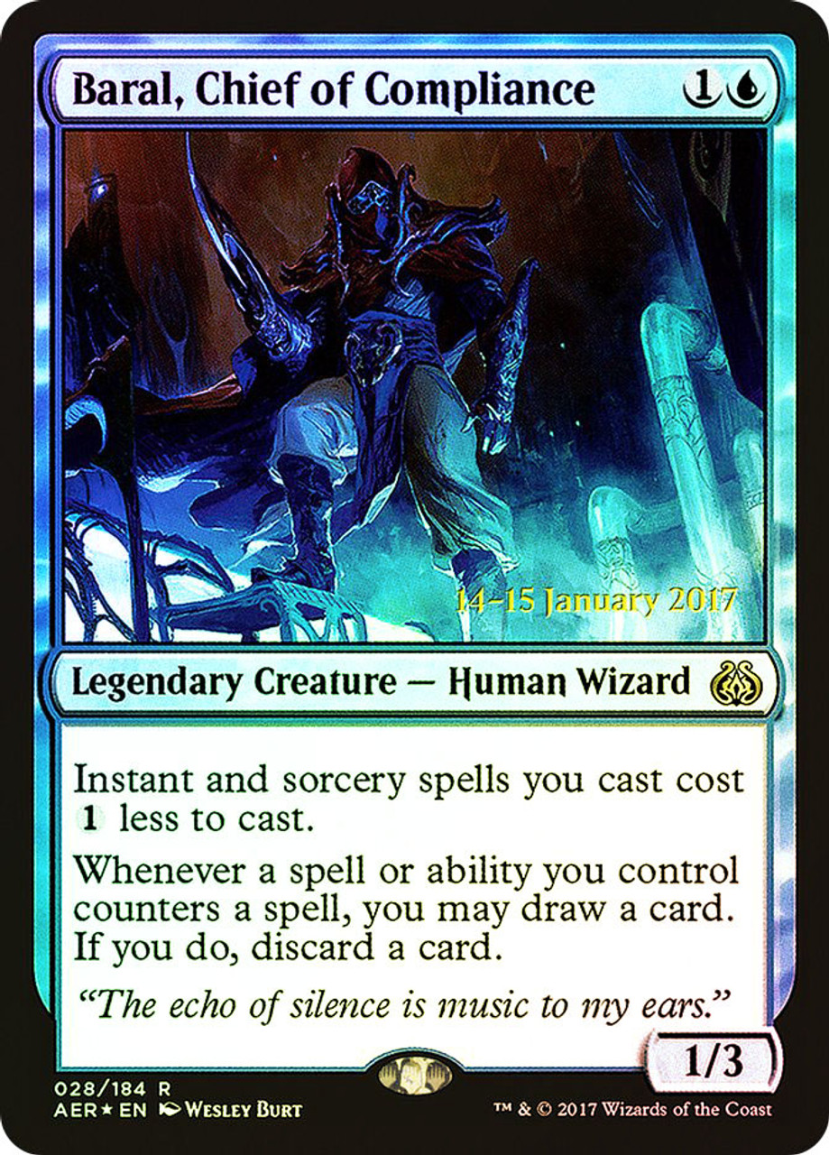 Baral, Chief of Compliance (Prerelease) (Aether Revolt) | Promo