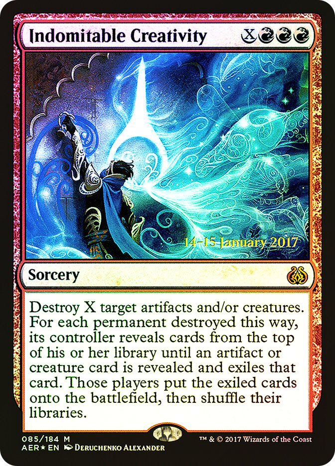 Indomitable Creativity (Prerelease) (Aether Revolt) | Promo | Star