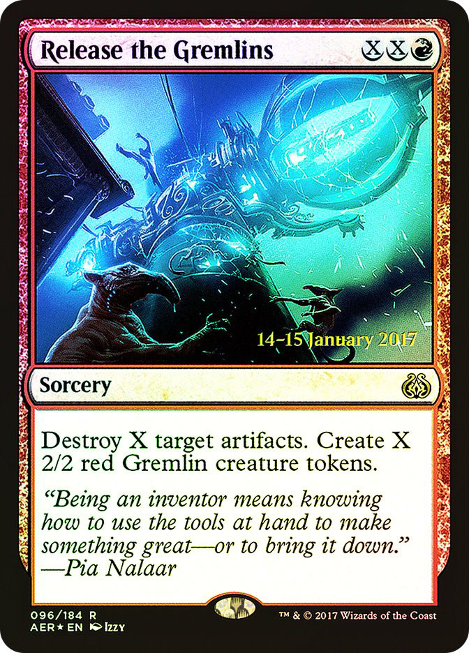 Release the Gremlins (Prerelease) (Aether Revolt) | Promo | Star