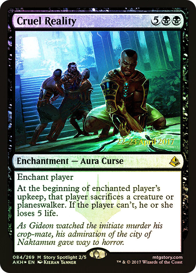 Cruel Reality (Prerelease) (Amonkhet) | Promo | Star City Games