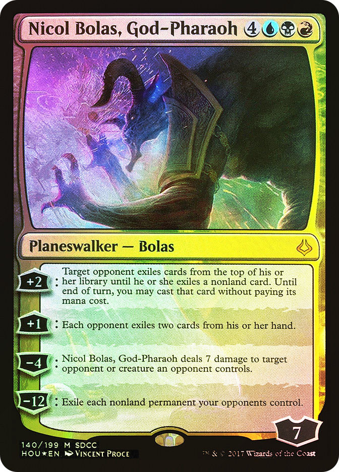 Nicol Bolas, God-Pharaoh (SDCC 2017) | Promo: General | Star City 