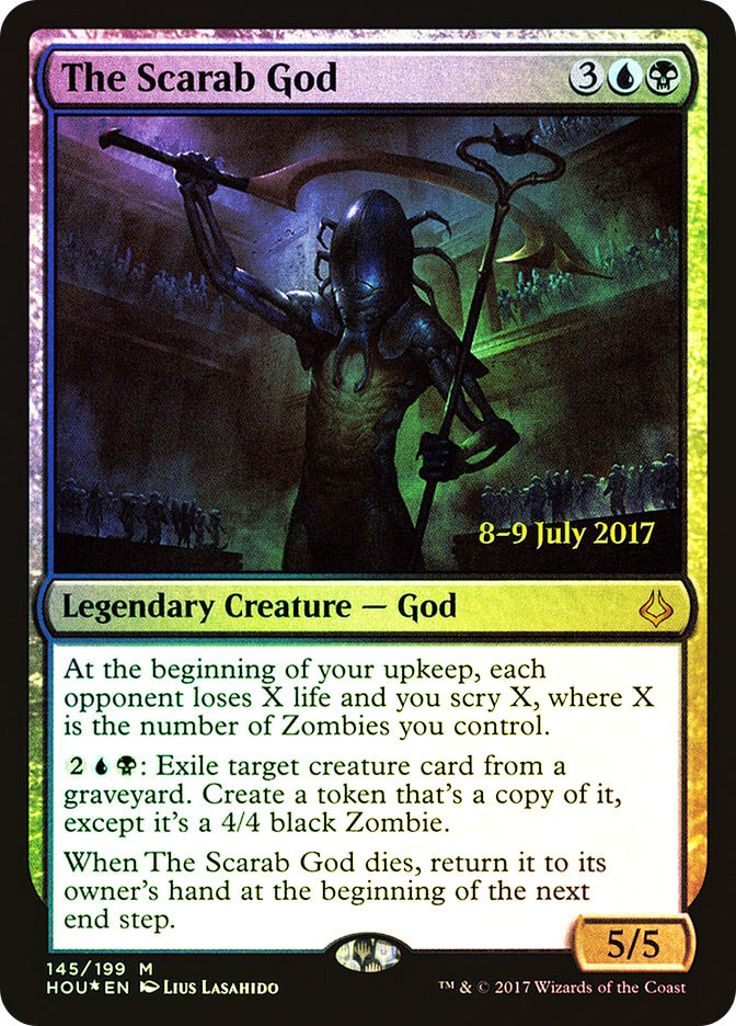 The Scarab God (Prerelease) (Hour of Devastation) | Promo | Star