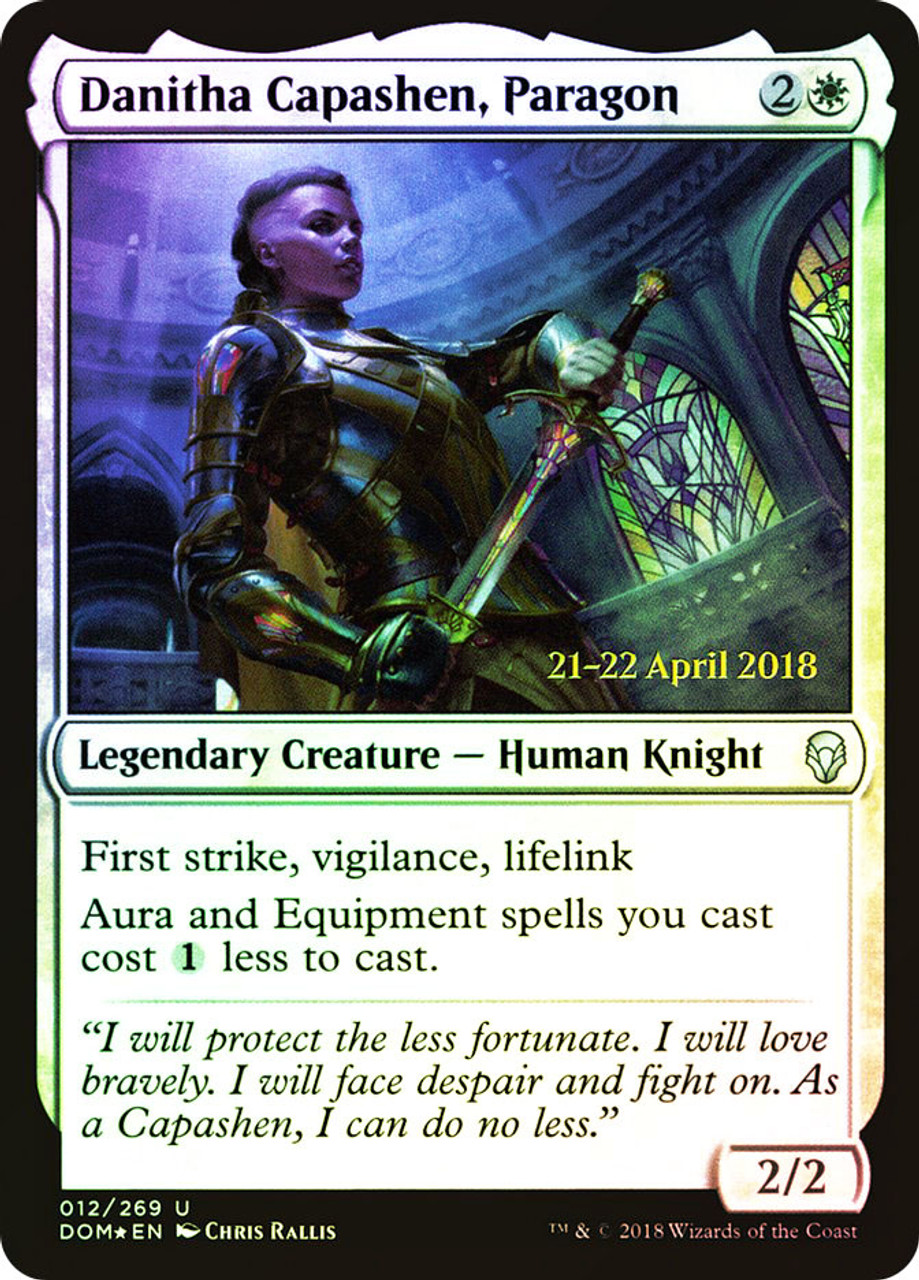 Danitha Capashen, Paragon (Prerelease) (Dominaria) | Promo