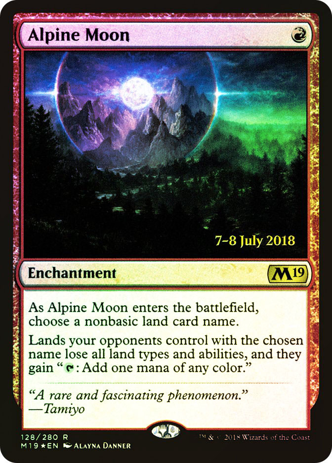 Alpine Moon (Prerelease) (Core Set 2019) | Promo | Star City Games