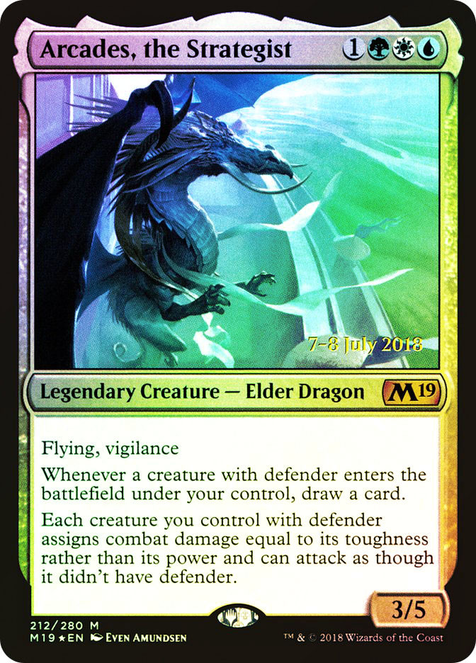 Arcades, the Strategist (Prerelease) (Core Set 2019) | Promo