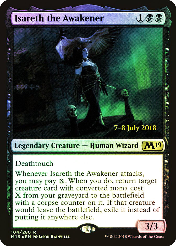 Isareth the Awakener (Prerelease) (Core Set 2019) | Promo | Star