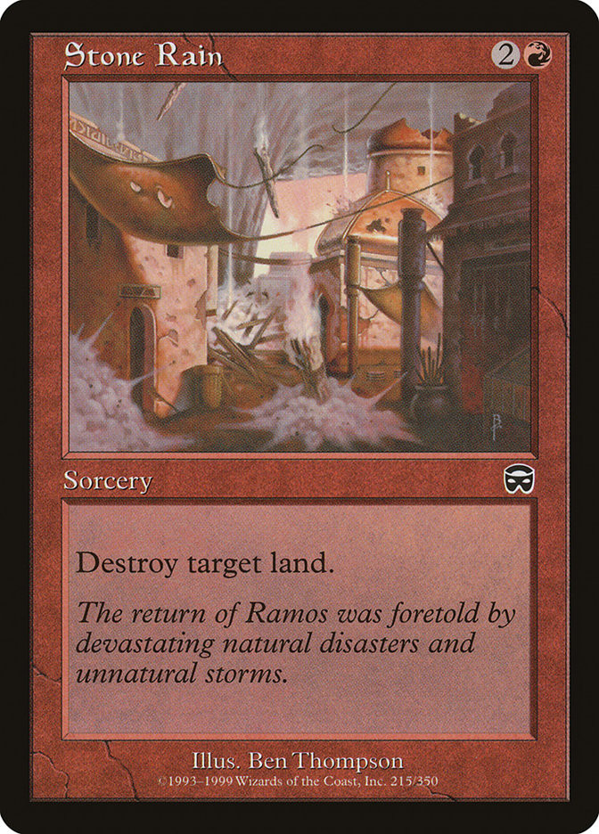 ＃stone rain Stone Rain | Mercadian Masques | Star City Games