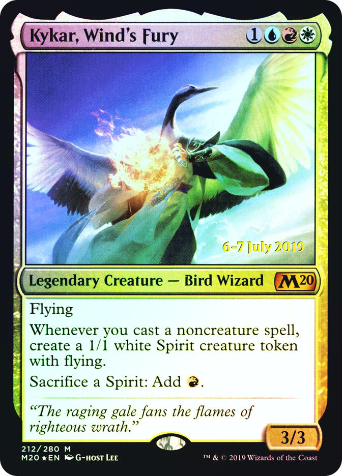 Kykar, Wind's Fury (Prerelease) (Core Set 2020) | Promo | Star