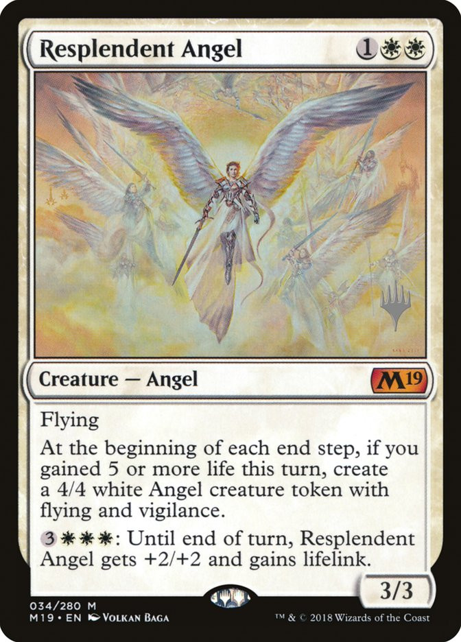 Resplendent Angel (Promo Pack) (Core Set 2019) | Promo | Star City