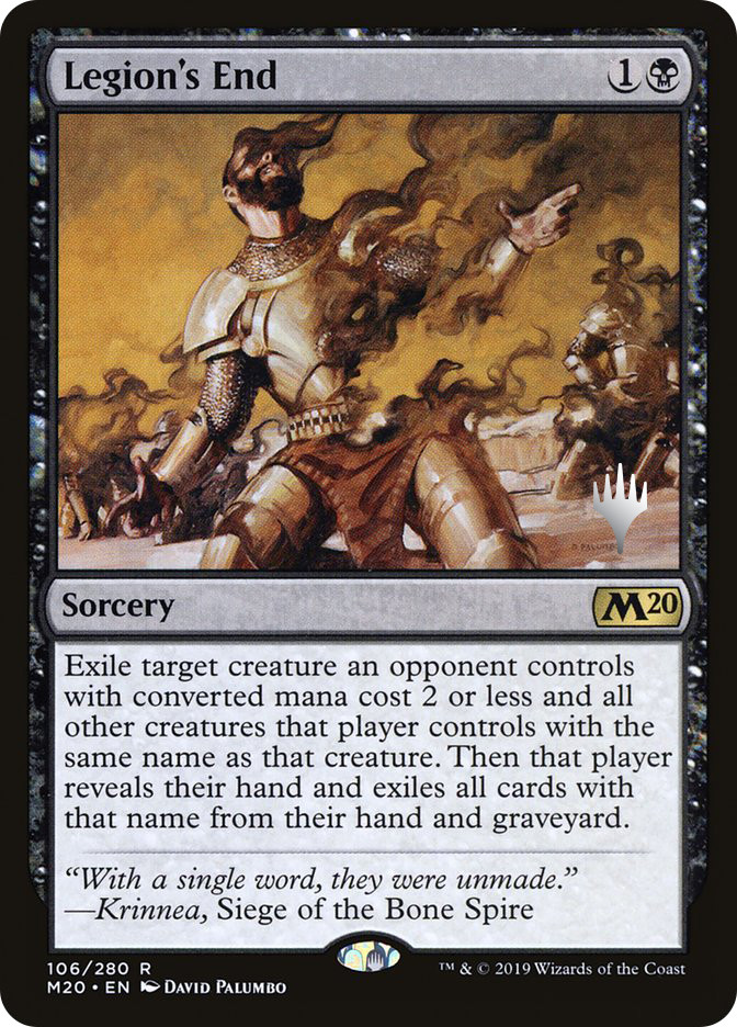 Legion's End (Promo Pack) (Core Set 2020) | Promo | Star City Games