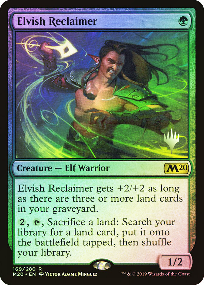 Elvish Reclaimer (Promo Pack) (Core Set 2020) | Promo | Star City