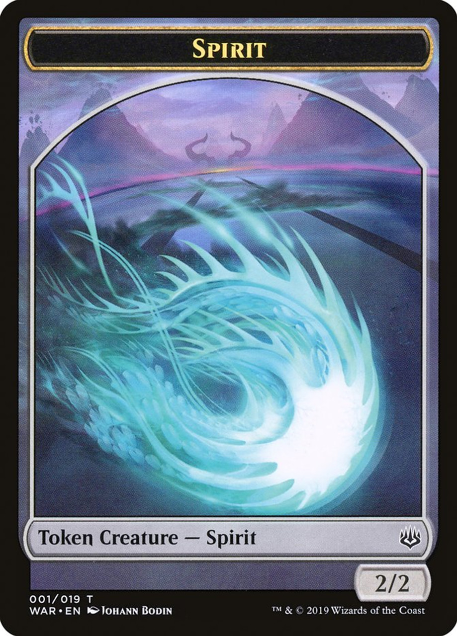 MTG 限定トークンセット Tokens of Spirit Foil版×2 - トレーディング 