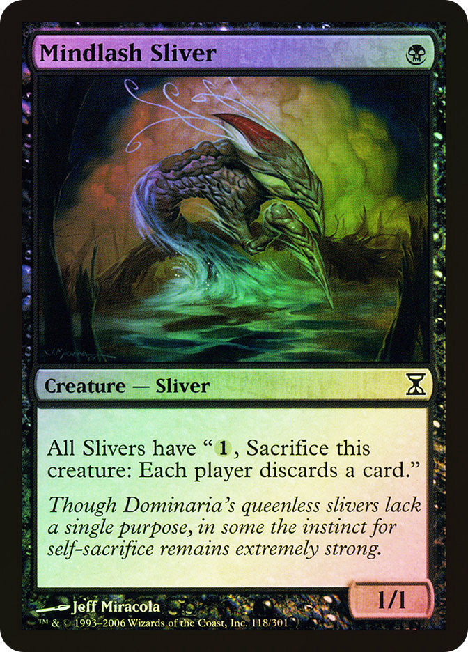Mindlash Sliver | Time Spiral | Star City Games