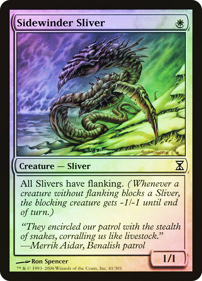 Sidewinder Sliver | Time Spiral | Star City Games