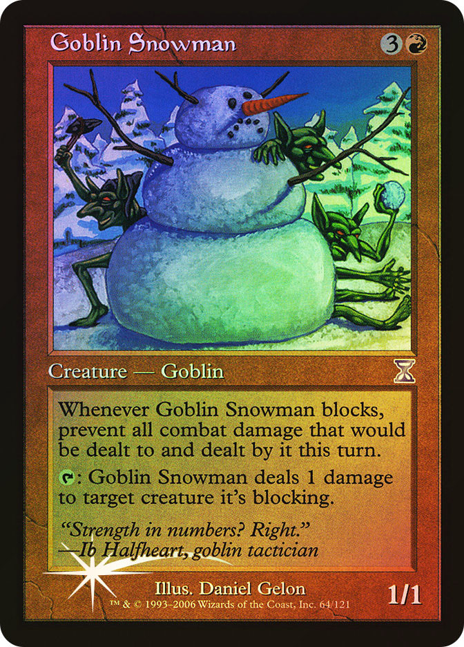 Goblin Snowman | Time Spiral Timeshifted | Star City Games