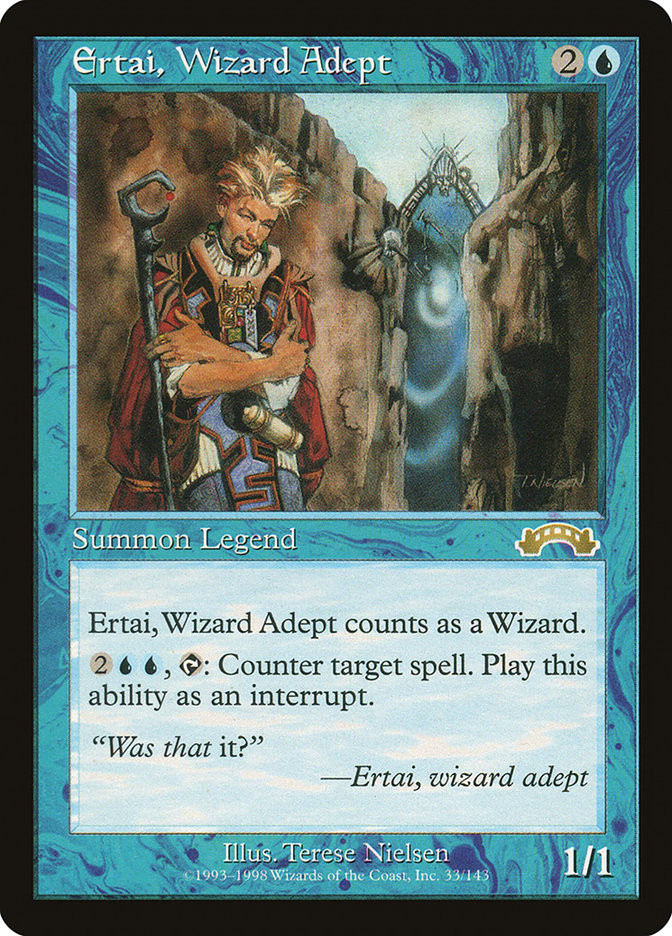 MTG Ertai, Wizard Adept 重荷 2枚セット Ertai, Wizard Adept | Exodus | Star City Games