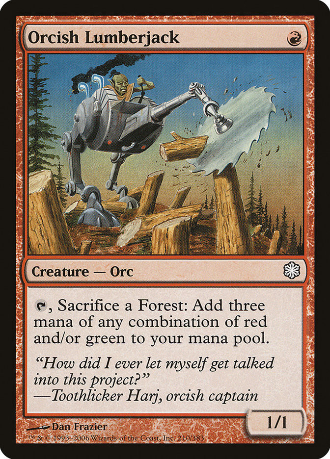 Orcish Lumberjack | Coldsnap Reprints | Star City Games
