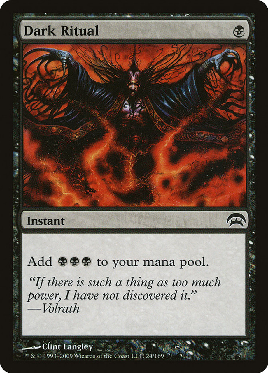 MTG　死の影　定業 / Culling Ritual　Despark MTG Culling Ritual & Despark Promo set non foil P 0001 Final