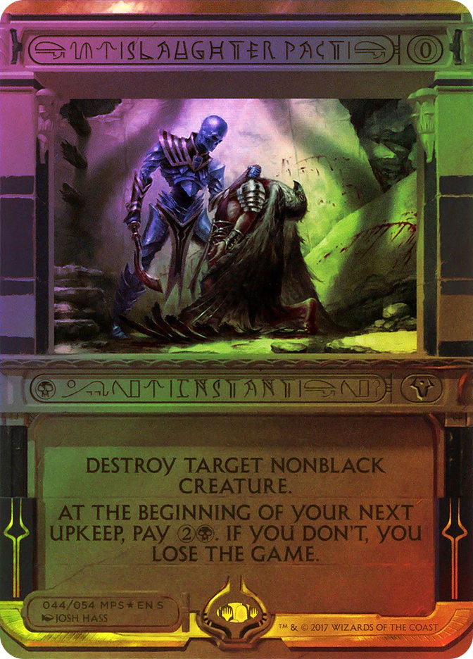 Slaughter Pact | Masterpiece Series: Amonkhet Invocations | Star